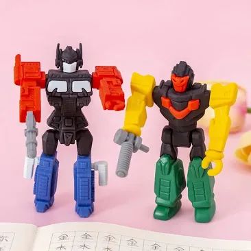 Transformer Robot Cartoon Eraser for Birthday Return Gifts