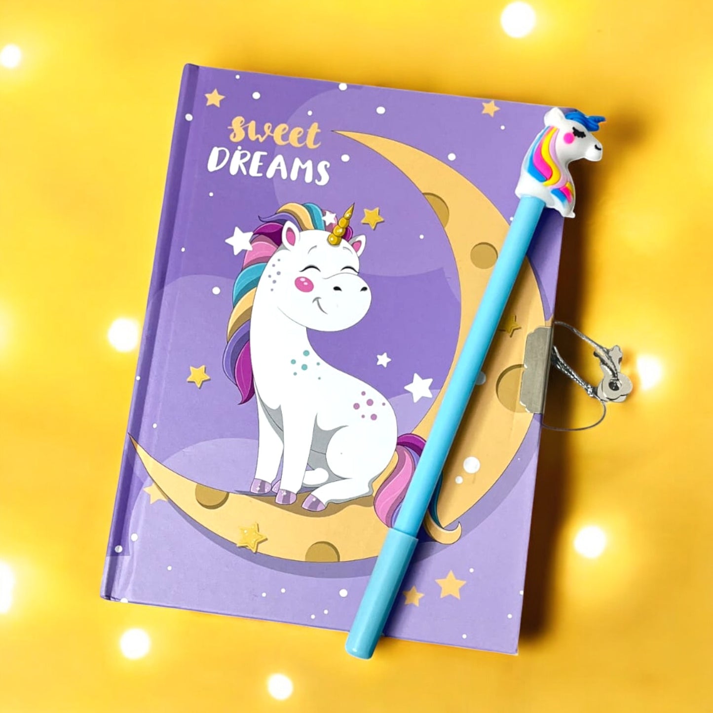 Notebook Cartoon Lock Diary Return Gift For Girls & Boys