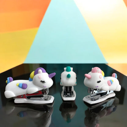 Stapler Dino Unicorn for Children Cartoon Stationery for Kids